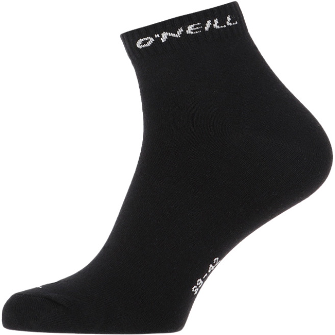 2025 O'Neill Quarter Socks 3-Pack 750003 - Black